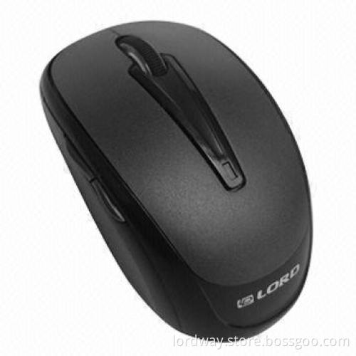 Wireless portable optical mouse, suitable for long time use